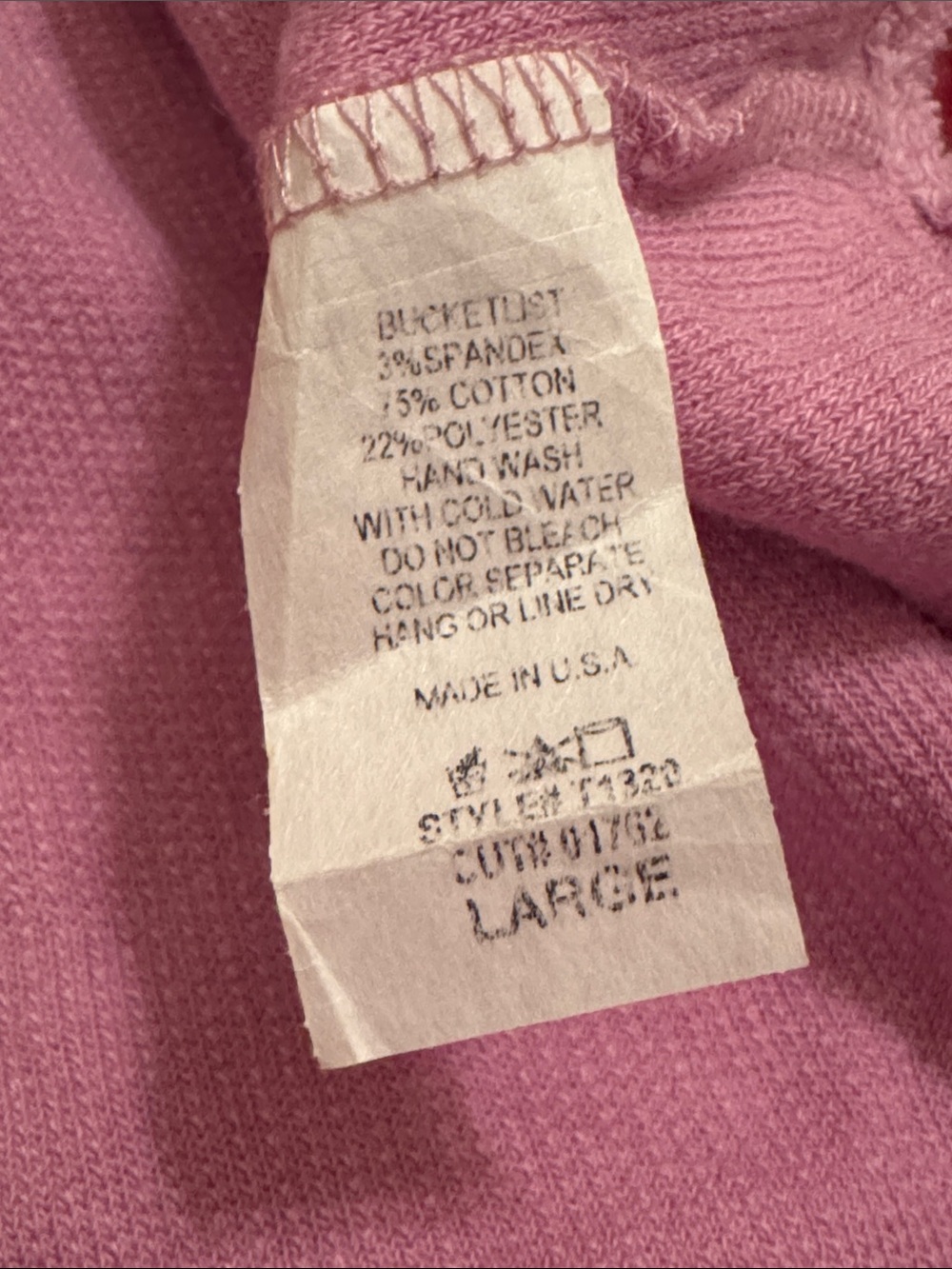 Pink Button-Up Shacket - Picture 6 of 6